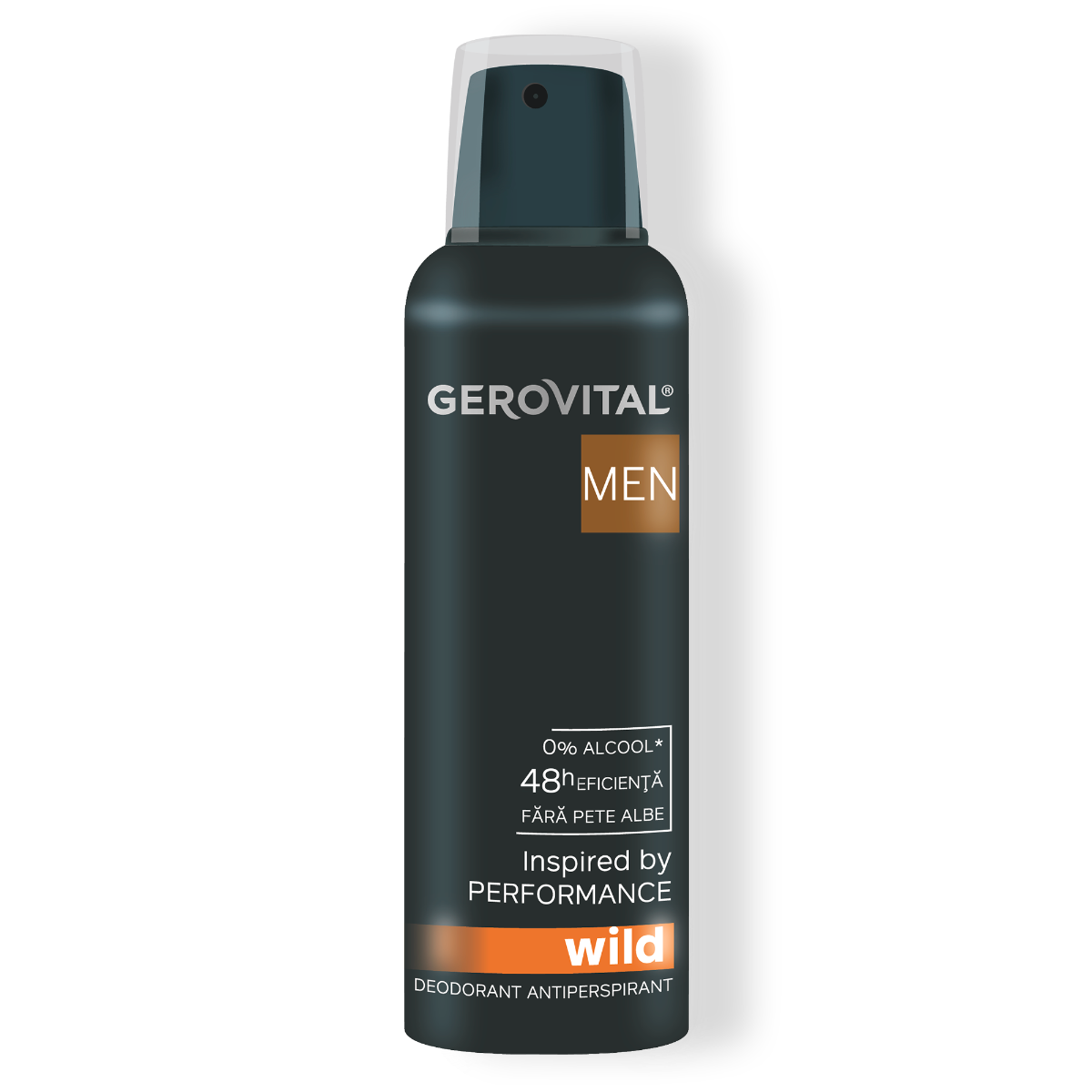 Deodorant Antiperspirant Wild 150 Ml, Gerovital Men