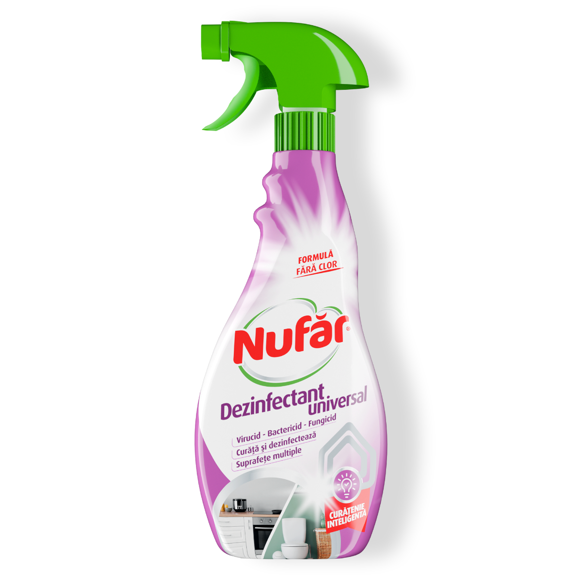 Nufăr Dezinfectant Universal Fără Clor 500 Ml